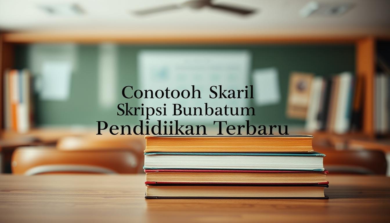 Contoh Judul Skripsi Pendidikan Terbaru